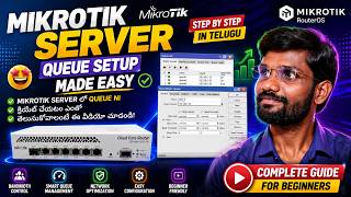 How to configure MikroTik Queues !! MikroTik QoS Simple Queues !! Telugu