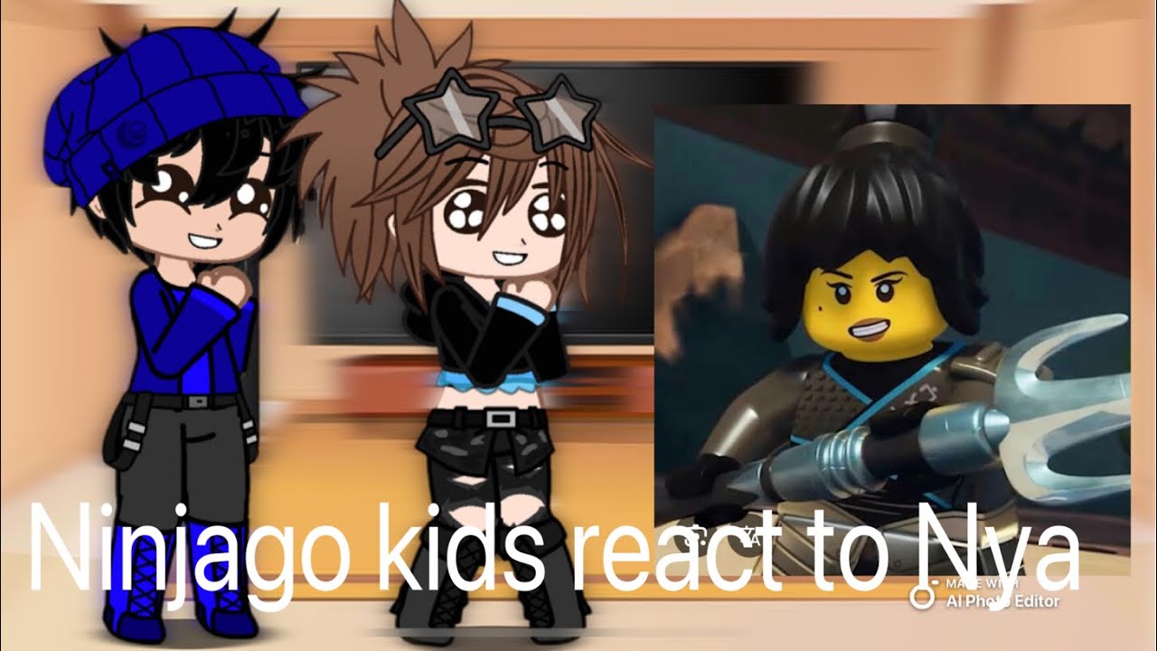 Ninjago kids react to Nya part 2 - YouTube