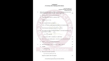 IGNOU BMTC 131 Assignment complete solution