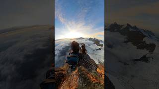 Climb Eiger 3967m🇨🇭#insta360x3#alpine#adventure#hike #switzerland #climbing #landscape#scenery#alp