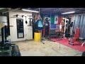 My home boxing gym/weight room