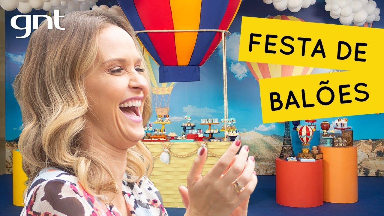 Festa de criança com tema BALÕES | Decoração Infantil | Fazendo a Festa