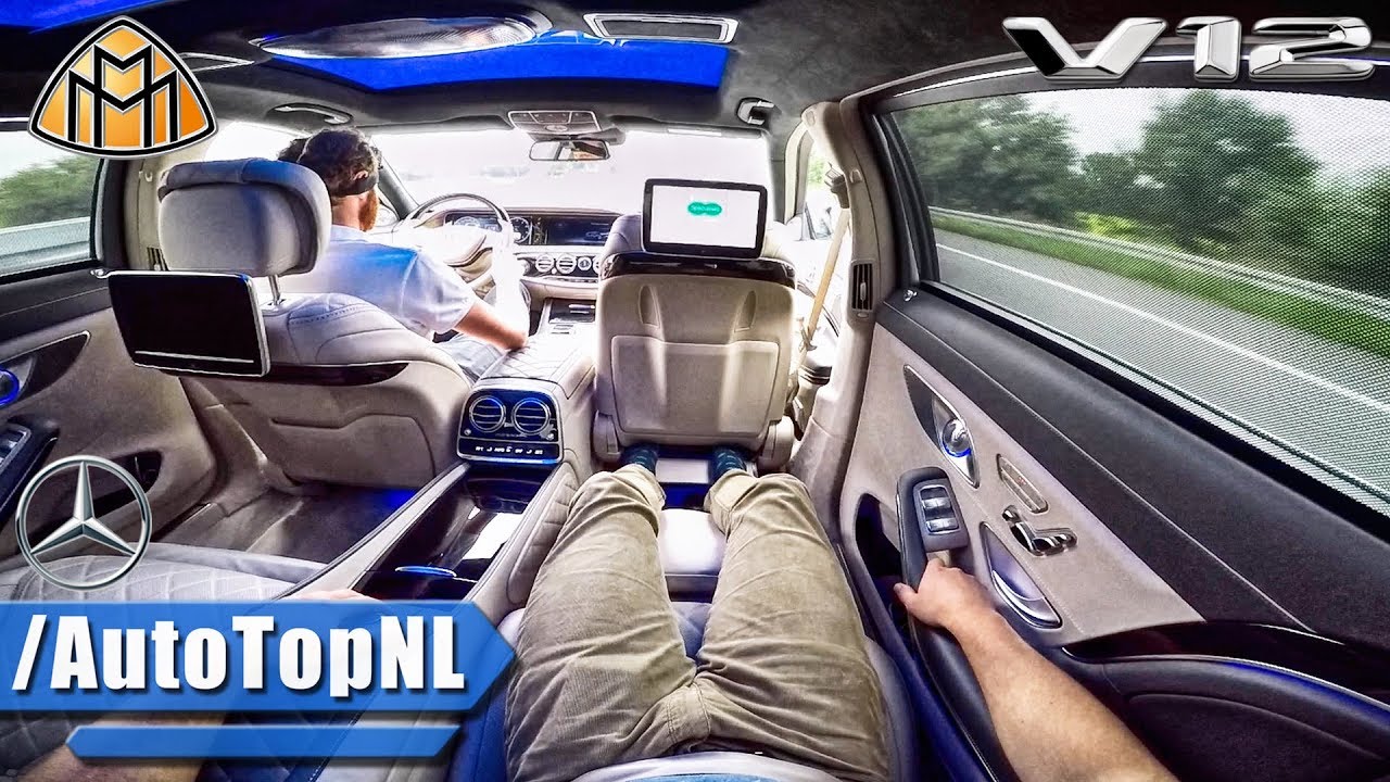 Mercedes S Class Maybach S600 V12 Passenger Pov All Features Gadgets Top Speed By Autotopnl