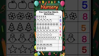 Math Worksheet1 Nursery Worksheet Easy Learn
