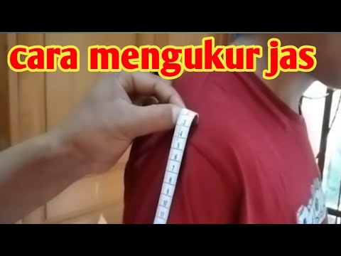 cara mengukur jas mudah