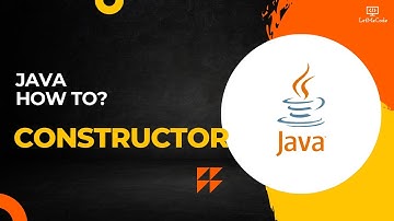 Java Tutorial : Constructors In Java Types of Constructor