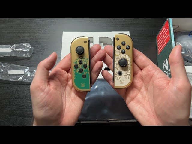 Nintendo Switch Zelda: Tears of the Kingdom OLED Unboxing! 