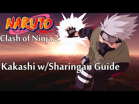 Naruto Clash Of Ninja 2 Kakashi Wsharingan Character Guide