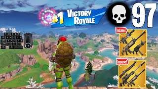 97 Elimination Solo Squads Wins Full Gameplay (Fortnite Chapter 5)