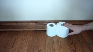 The size of another roll of toilet paper