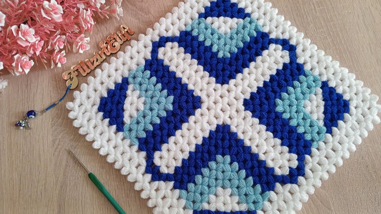 Iki saatte örebileceğiniz ✅️Muhteşem Kutu tekniği kare lif modeli ve yapılışı