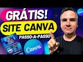 🔥COMO CRIAR UM SITE NO CANVA | Com domínio GRÁTIS 2024