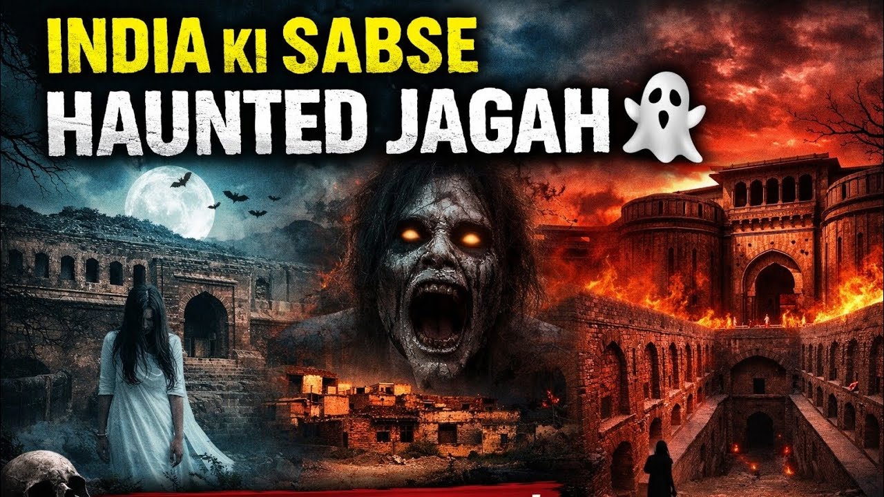 10 Haunted Places in India with Real Stories | Not a Horror Movie😳