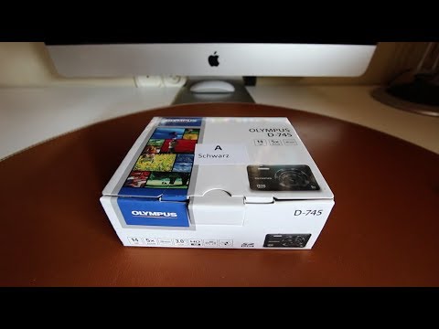 Olympus D-745 | Contenido de la caja