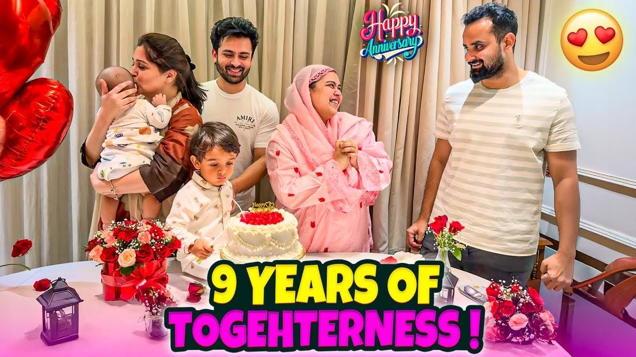 Alhamdulillah ! Our 3rd Marriage anniversary surprise by Family ❤️ 