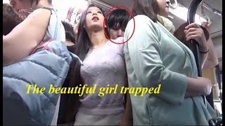 Japan Bus vlog The beautiful girl trapped