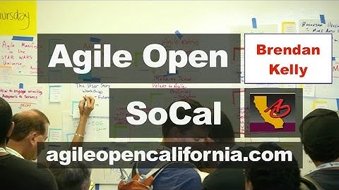 Agile Open SoCal Brendan Kelly
