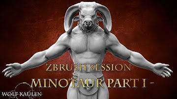Watch Me Work - ZBrush Session (Minotaur Part I)