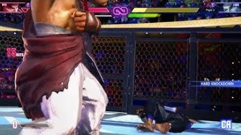 Street Fighter 6 Ryu throw loop into meaty combo punish
