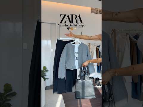 ZARA NEW-IN OUTFIT INSPO 🖤🍂✨ links are posted to my LTK 🫶🏻