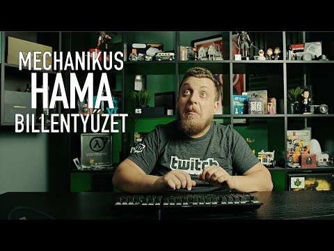 Az első MECHANIKUS HAMA! 👀 | Hama uRage M3CHANICAL billentyűzet