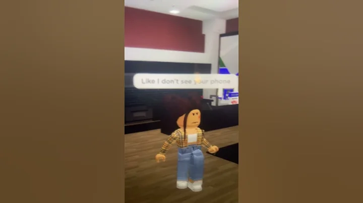 She thought he was cheating on her 😳 #roblox #brookhaven