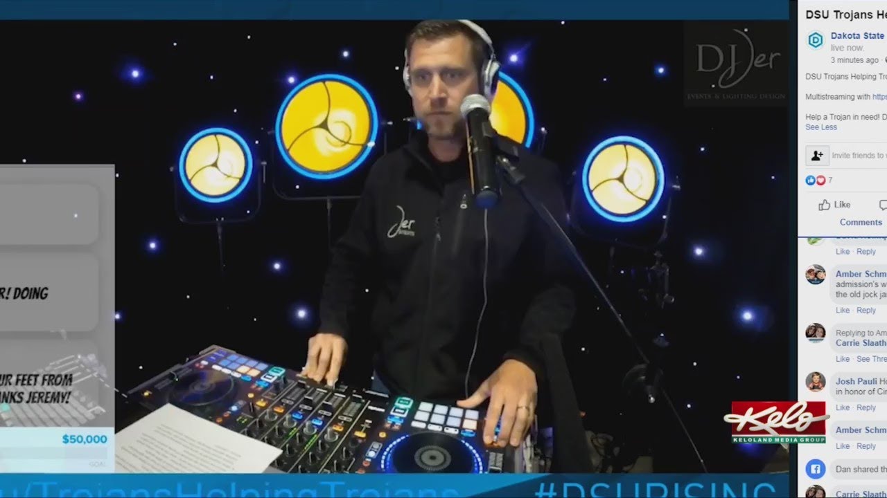 DSU holds virtual DJ event to raise money