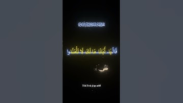 تلاوة شاشة سوداء #قرآن #القرآن_الكريم #quran #foryou