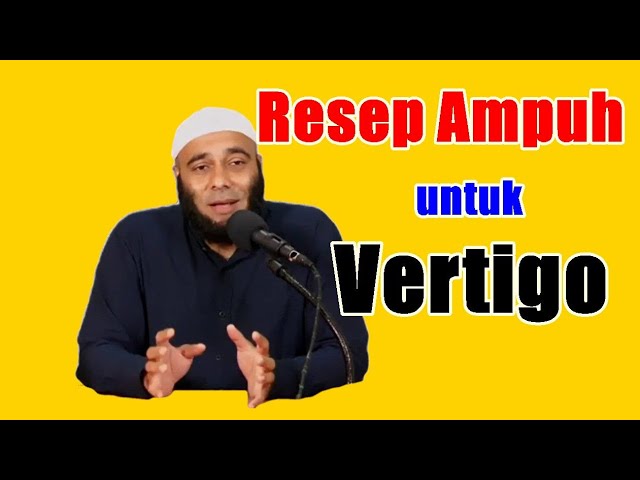 Resep Ampuh Untuk Penderita Vertigo Dr Zaidul Akbar Youtube