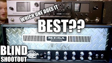 Mesa Boogie Dual Rectifier | Blind Shootout -Comparing to the HX Stomp, AxeFx 3, Ampero and GE200