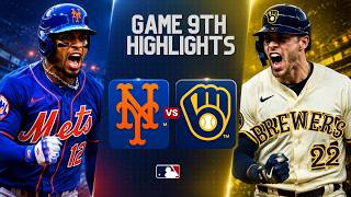 New York Mets vs Milwaukee Brewers Full Game 9th Highlights | July 21,2026 - MLB Highlights
