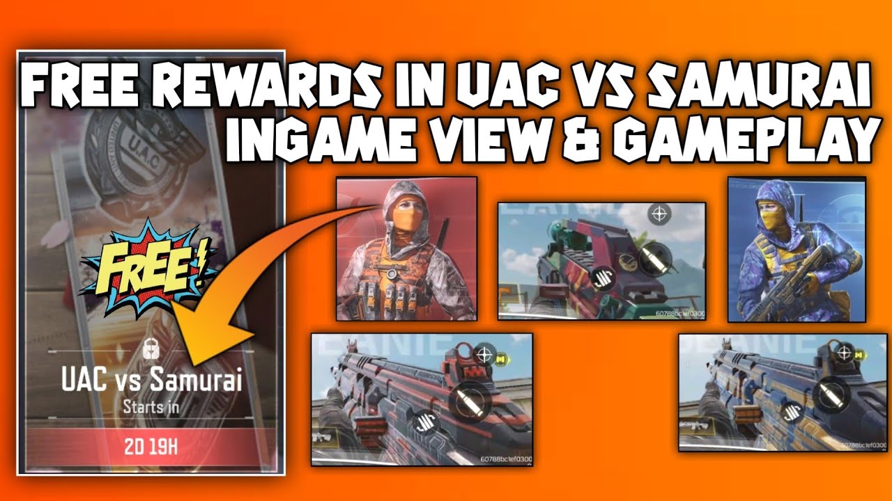 IN GAME VIEW AND GAMEPLAY OF UAC VS SAMURAI WARRIORS PATH SEASON 3 CALL ...