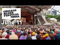 Chicago blues festival at the jay pritzker pavilion  june 11 2022