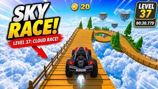 SKY RACE: LEVEL 33 IS IMPOSSIBLE! 😱 (Sky Roller Coast Track)  screenshot 1
