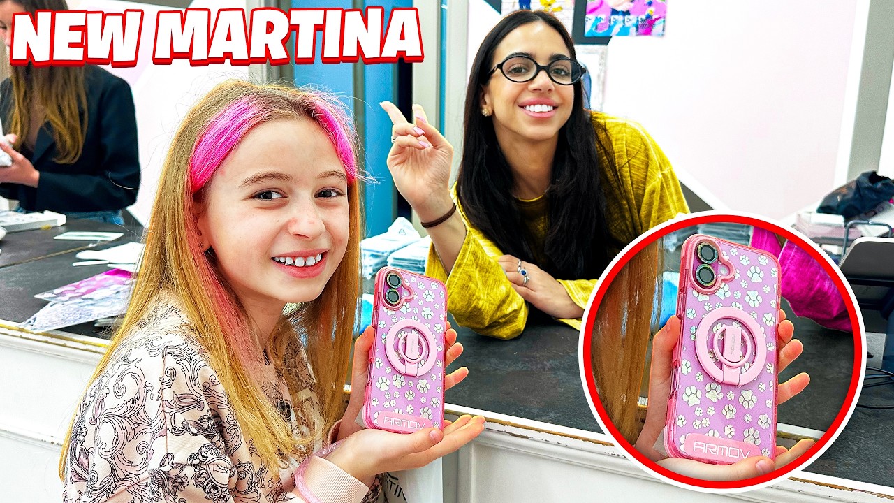 ANDIAMO DA NEW MARTINA PER MARTINIZZARE IL NUOVO CELLULARE DI GIORGIA!