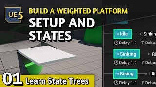 Learn State Tree - 01 - Setup and States - Unreal 5.6