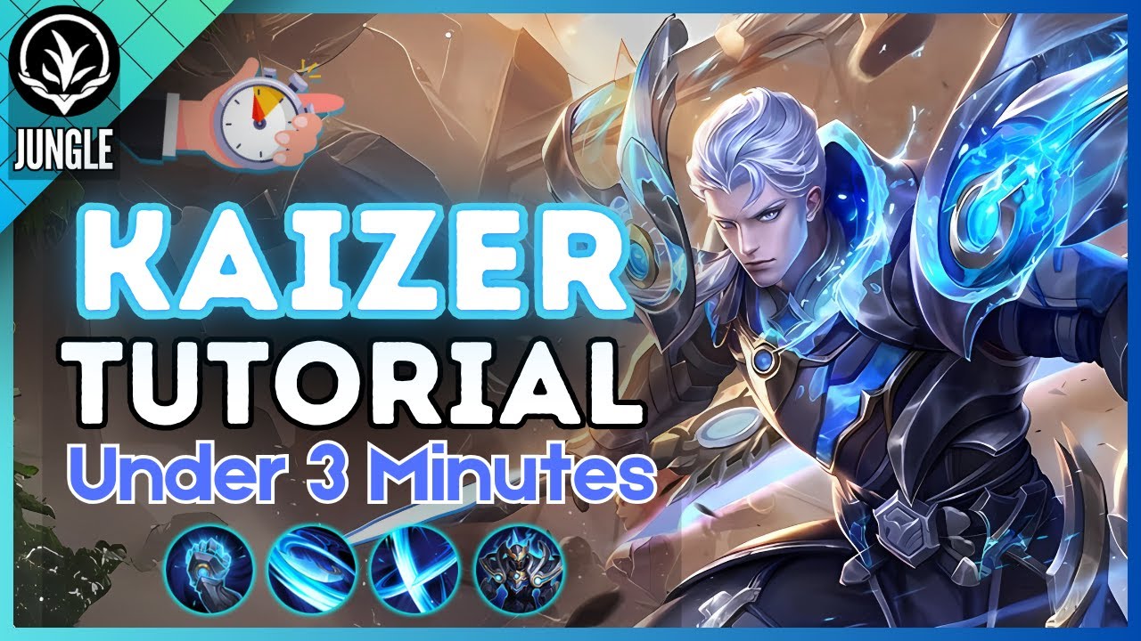 3-минутный урок по игре за Кайзера в джунглях || (HoK S8) 2025