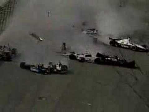 2001 IRL Atlanta huge crash