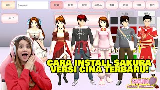 CARA INSTALL SAKURA VERSI CINA TERBARU!! COBAIN ID NYA SEKARANG!! SAKURA SCHOOL SIMULATOR-PART 672 screenshot 5