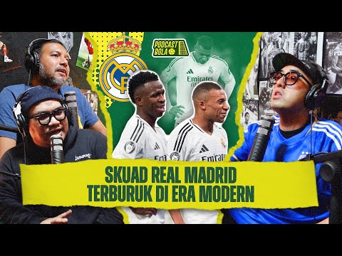 Skuad Real Madrid Musim ini Terburuk di Era Modern