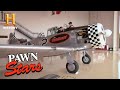 Pawn Stars: Rick BLOWN AWAY by WWII FIGHTER PLANE (Season 6) | History