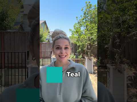 هل يمكنك تسمية درجات اللون الأزرق هذه الإنجليزية المتقدمة