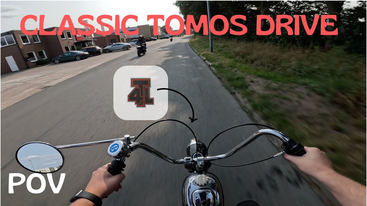 POV TOMOS 4L | Trying to drive this thing....