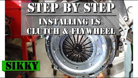 How To Install A Clutch Flywheel and Pilot Bearing In Your LS Engine SIKKY Manufacturing
