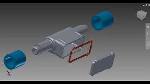 Animation Truck and Bearing - Autodesk Inventor Pro