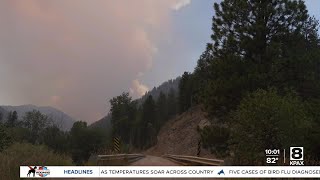 Miller Peak Fire southeast of Missoula grows to 800 acres