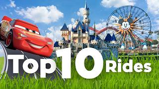 Top 10 Disneyland Resort Rides @ThemeParkGroupie