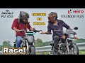 Hero Splendor Plus Vs Revolt Rv400 | Long Race | Petrol Vs Electric | Who Will Win?