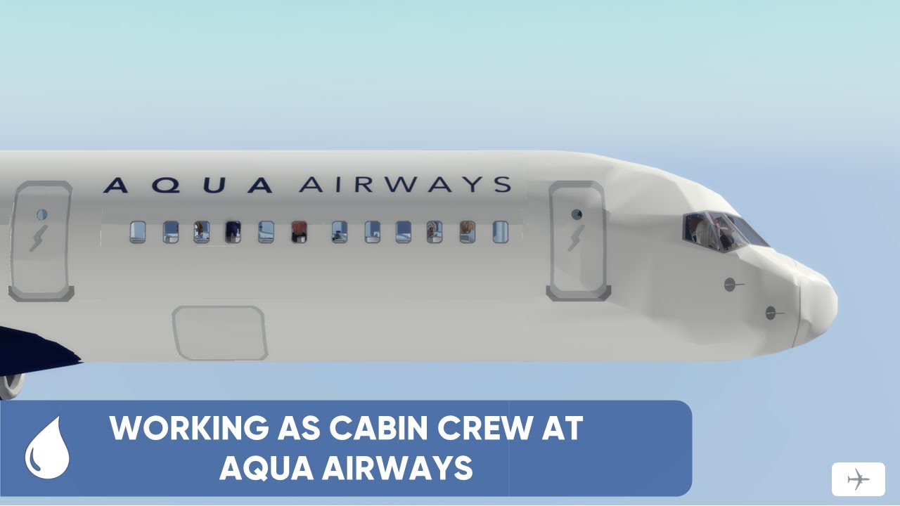 WORKING at Aqua Airways