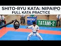 Nipaipo Kata Shitoryu Style🥋 | Karate Kata Performance | Shito-Ryu Kata Practice